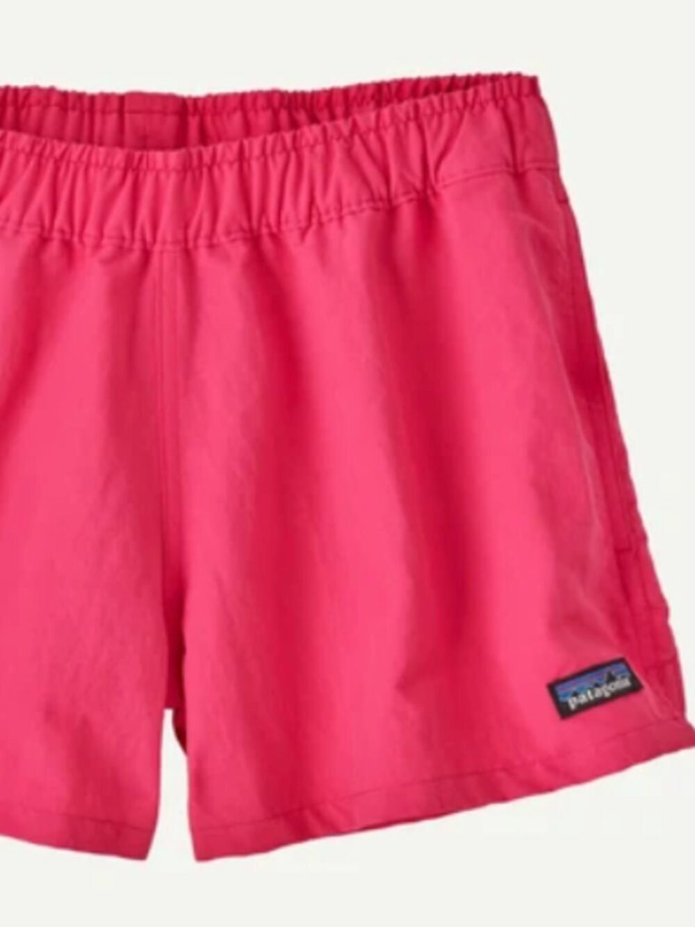 Patagonia women's Baggies, 5 inch, NWT, pink, size small